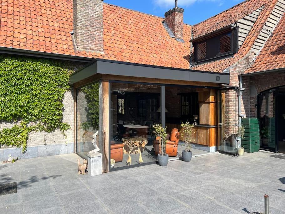 Hoeve Hooierzele Waasmunster Esterno foto